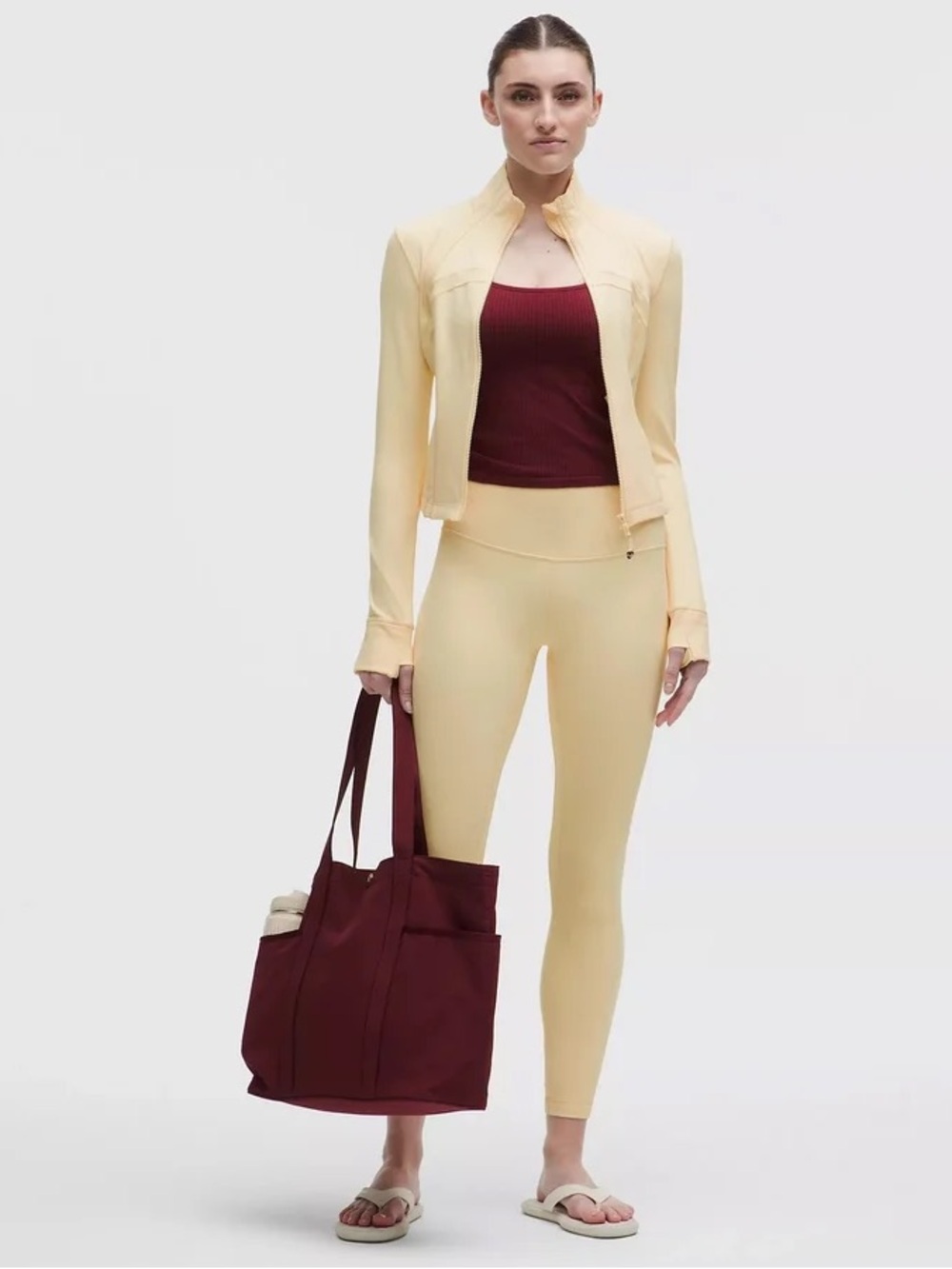 NWT Lululemon Butter Cream 25” Align leggings